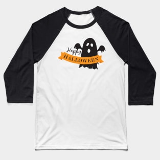 Happy Halloween Banner Baseball T-Shirt